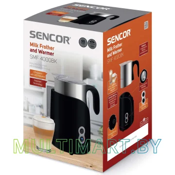 Автоматический вспениватель молока Sencor SMF 4000BK картинка 11